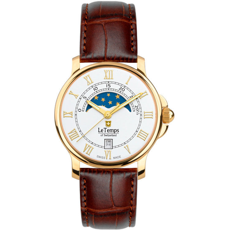 Часы Le Temps Zafira Moon Phase LT1055.53BL62